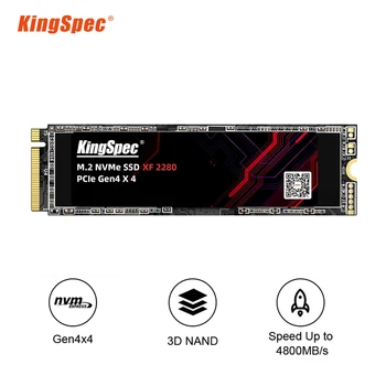 KingSpec SSD M2 256g 512GB 1TB 2TB NVME Ssd M.2 PCIe 4,0*4 Жесткий диск Твердотельный Диск NMVE Внутренний SSD для Ноутбука Настольный PS5