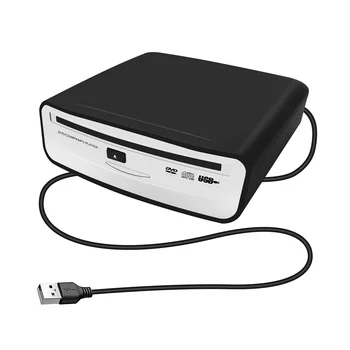 Интерфейс USB 2.0 Автомобильный радиоприемник Проигрыватель CD/DVD-дисков Внешняя стереосистема для Android-плеера Радио