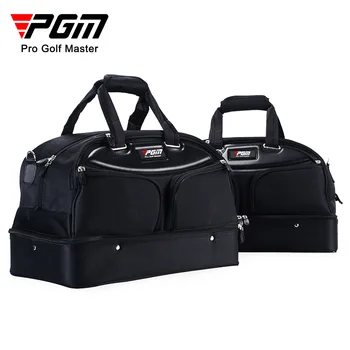 Сумка для одежды для гольфа PGM, Мужская переносная сумка для мяча, двухслойная сумка для одежды большой емкости