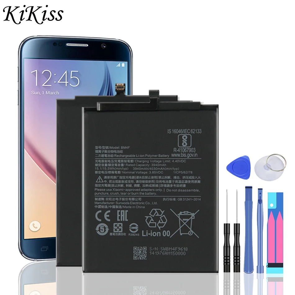 Аккумулятор мобильного телефона BM4F емкостью 4030 мАч для Xiaomi xiao Mi A3 CC9 CC9e CC9 e Bateria
