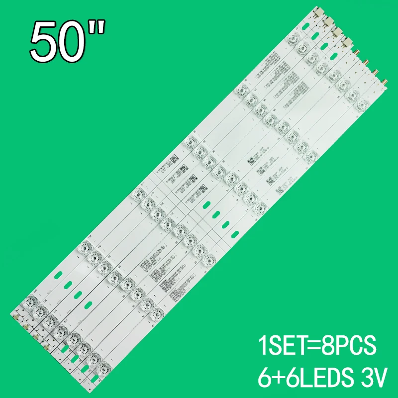 Светодиодная лента подсветки для Hisense 50R6E light strip CRH-BK50S1U923030T04128AT-REV1.2 SVH500AA7 LCD