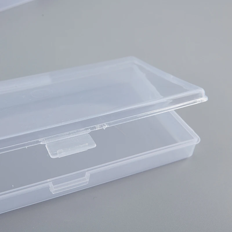 1 ШТ Канцелярские Наклейки Пластиковый Ящик для хранения Контейнер-Органайзер Чехол для художественных инструментов для рабочего стола Craft