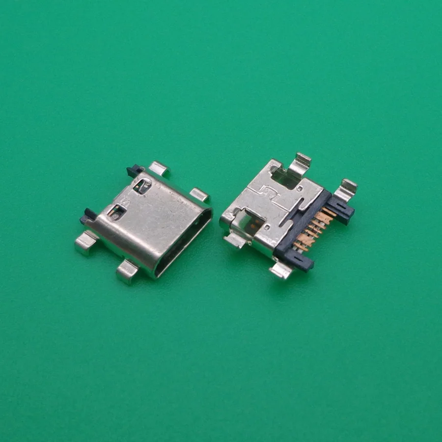 100шт Новый Micro USB 7pin Разъем мобильного зарядного порта задняя заглушка для Samsung I8262 J5 Prime On5 G5700 J7 Prime G6100 G530 G532