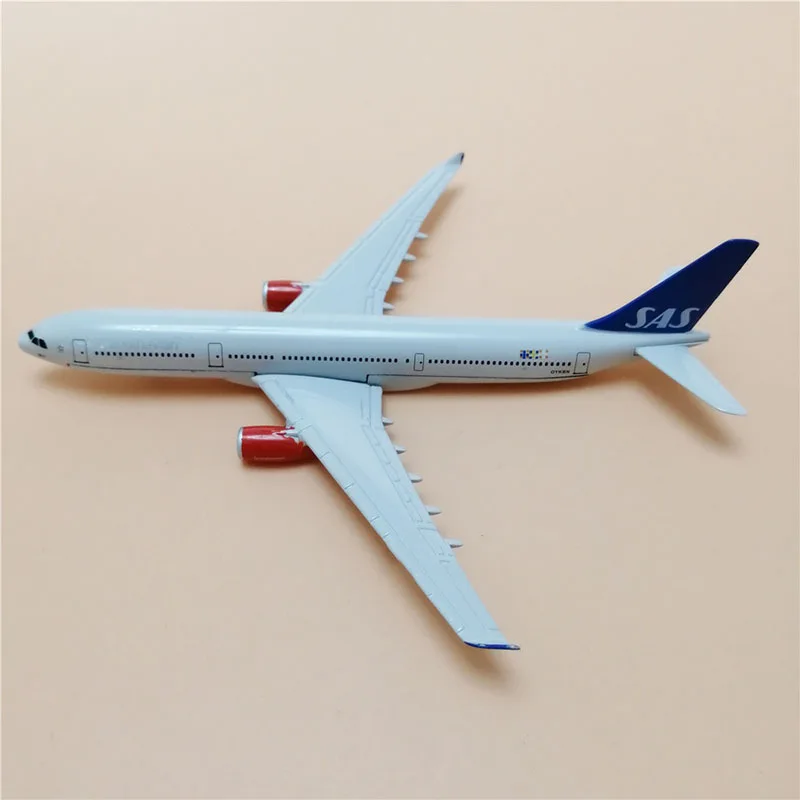 16 СМ 1/400 SAS A330 Модель Star Alliance Airlines С Самолетом Из Сплава Недрагоценных Металлов Коллекционная Модель Украшения Дисплея