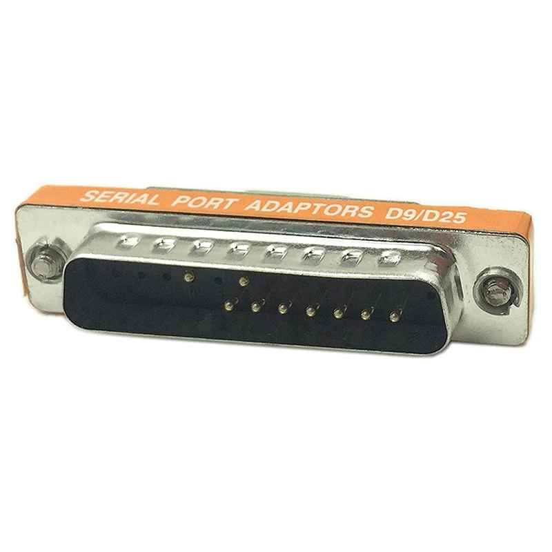 2X кабельный адаптер с мини-последовательным портом DB9 и DB25 для смены пола