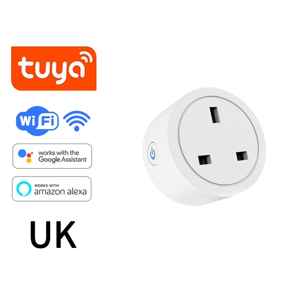 EU AU 16A 20A Умная розетка wifi UK Plug реализует интеллектуальный доступ ко всему дому с помощью Zigbee Hub gateway control Google Home Alexa
