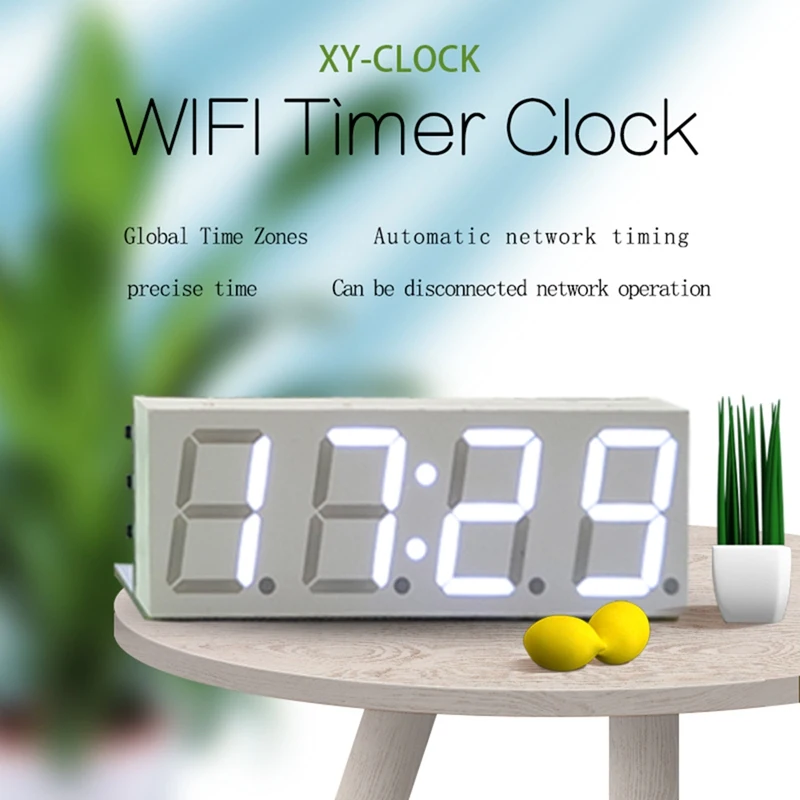 Модуль часов Wifi Time Service Автоматические часы DIY Цифровые электронные часы Беспроводная сеть Time Service