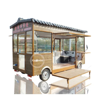 Новый дизайн 2023 года, электрический грузовик длиной 3,5 м, передвижной кухонный прицеп для быстрого питания, ювелирный киоск, тележка для хот-догов