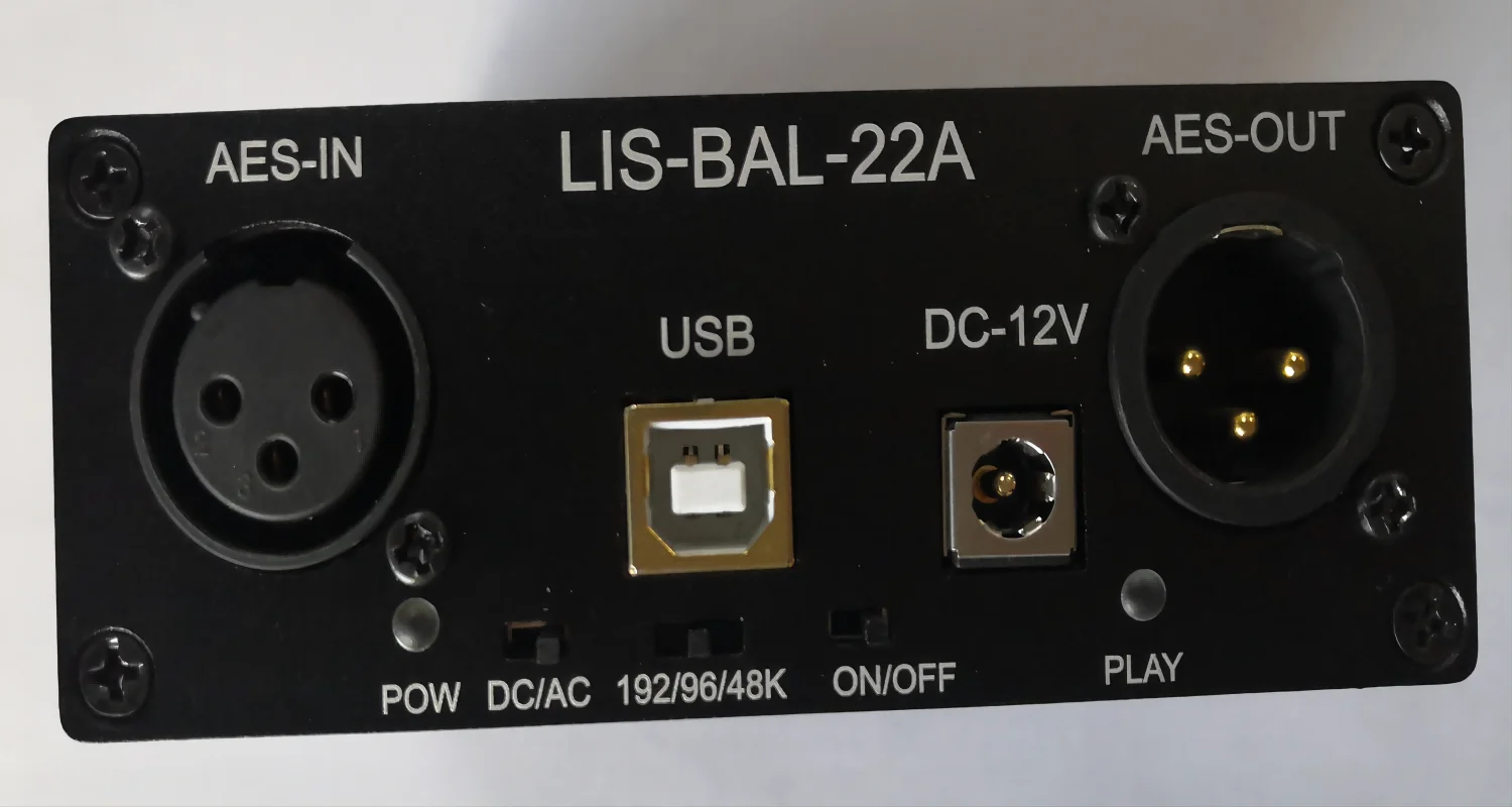 Обновленная версия USB для записи дифференциальных измерений баланса Звуковая карта 192K Карта захвата XLR Cannon AES микшер