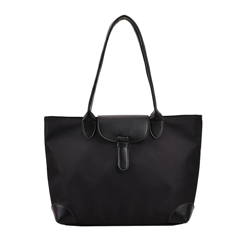 Повседневная сумка большой емкости, женская сумка-тоут, дизайнерская холщовая сумка, высококачественная женская сумка через плечо, водонепроницаемая нейлоновая женская сумка
