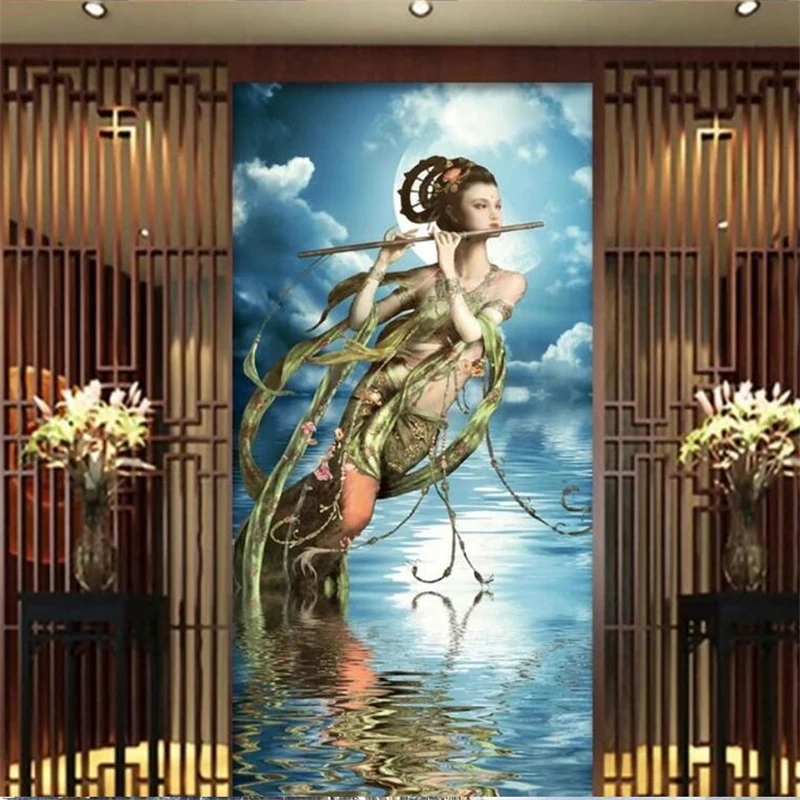 Пользовательские обои beibehang 3d фотообои Fei Xian визуальный эффект крыльцо фон обои декоративная роспись Papel de parede