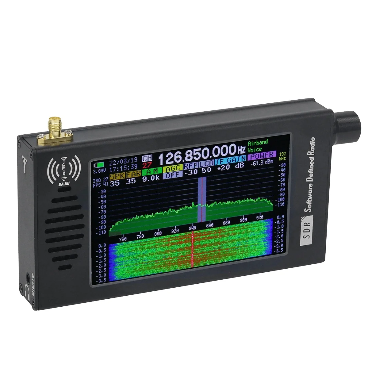 Программный радиоприемник SDR DSP с цифровой демодуляцией CW/AM/SSB/FM/WFM
