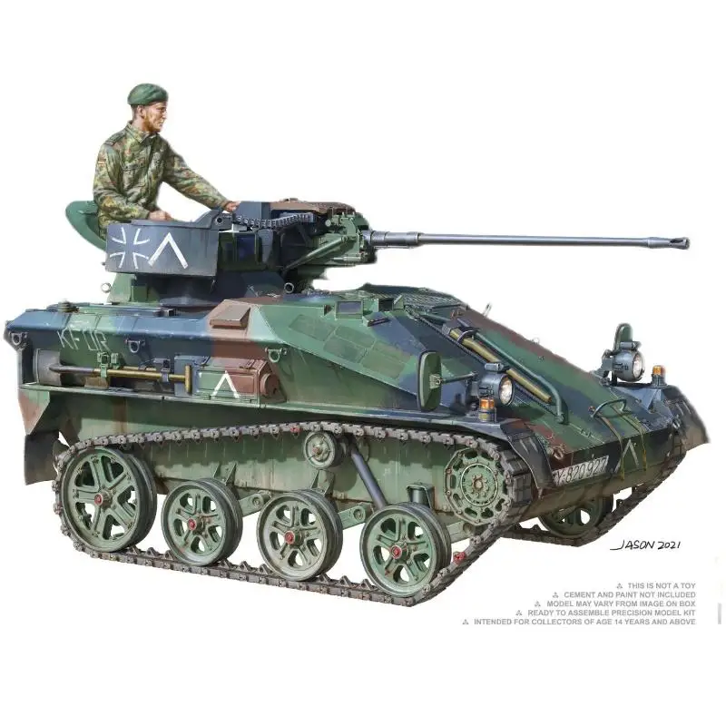 Разведывательная машина Takom 1014 1/16 Weasel MK20 с набором моделей солдат