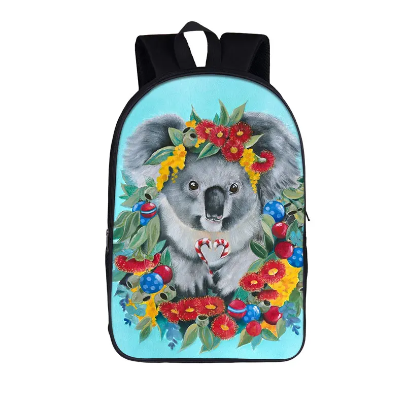 Рюкзак с милым животным Коала, детские школьные сумки для подростков, школьные рюкзаки для мальчиков и девочек, женский рюкзак, детская книга, красивая сумка