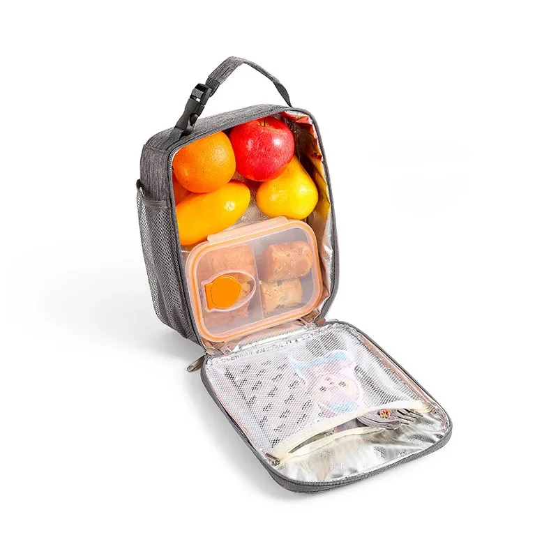 Трансграничный ланч-бокс, Изолированная сумка, сумка для переноски, утолщенная алюминиевая фольга, Офисные работники со специальной водонепроницаемой сумкой для еды