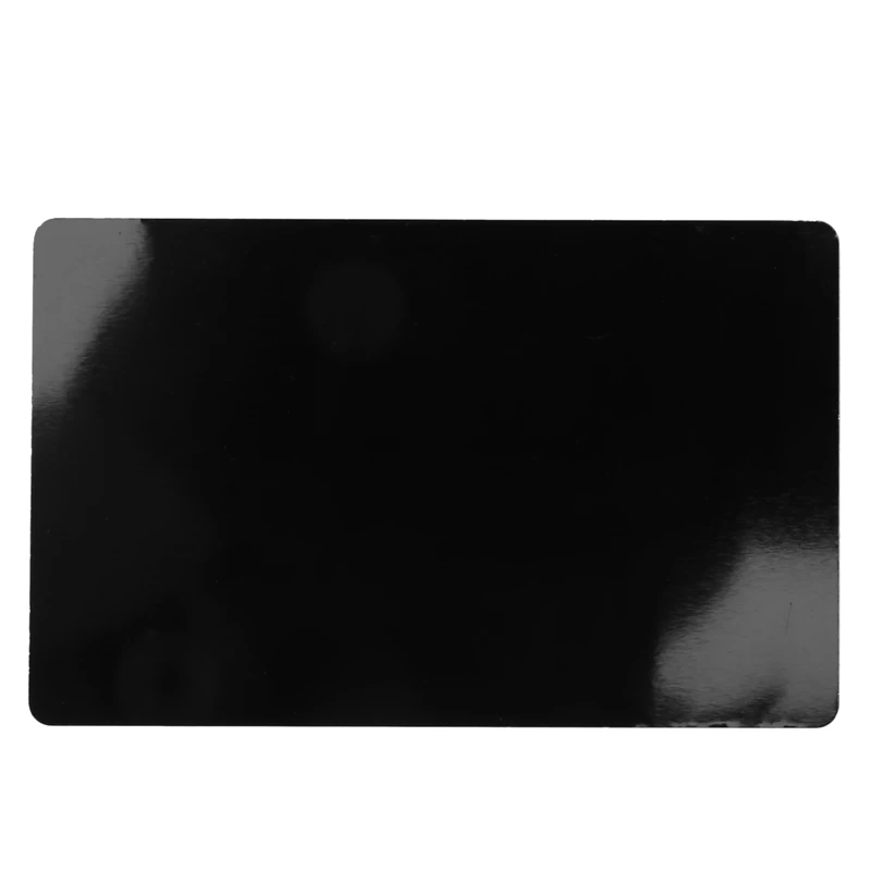 100шт Карта из черного алюминиевого Сплава с Гравировкой по Металлу Business Access Заготовка Визитной карточки Толщиной 0,22 мм