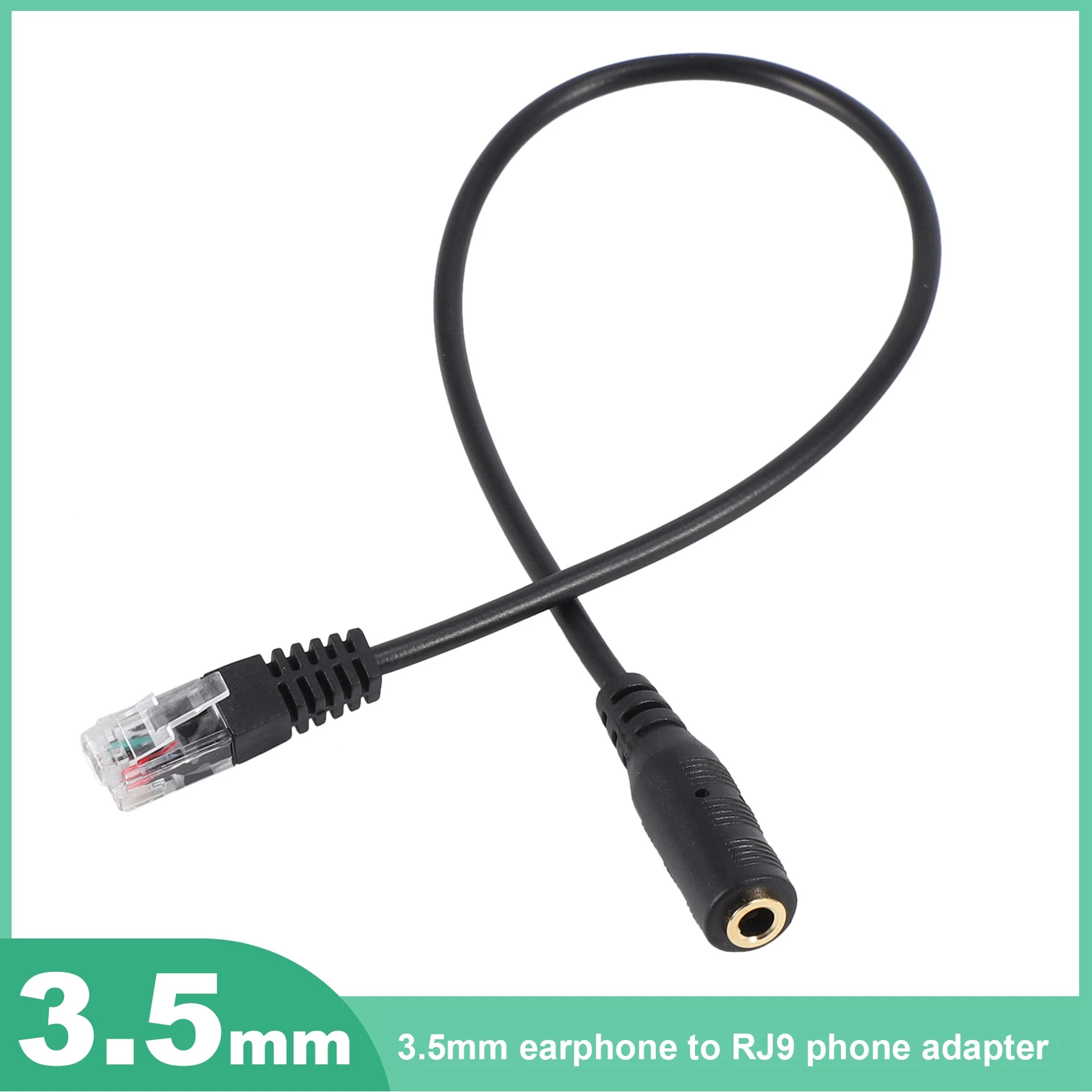 3,5-мм разъем для подключения гарнитуры RJ9 для iPhone к кабелю-адаптеру для офисного телефона Cisco