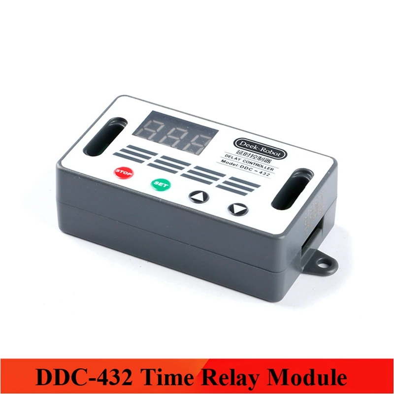 3X Deek-Robot DDC-432, двойной MOS светодиодный цифровой контроллер задержки, реле задержки, Триггер, Таймер цикла, Переключатель задержки