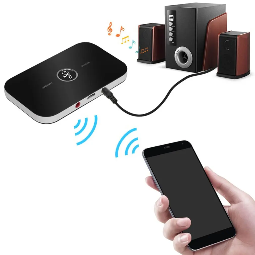 Bluetooth-совместимый Аудиопередатчик-Приемник 5.0 3,5 мм RCA AUX Разъем Стерео Музыкальный Ключ Для ПК ТВ Наушники Автомобильный Динамик