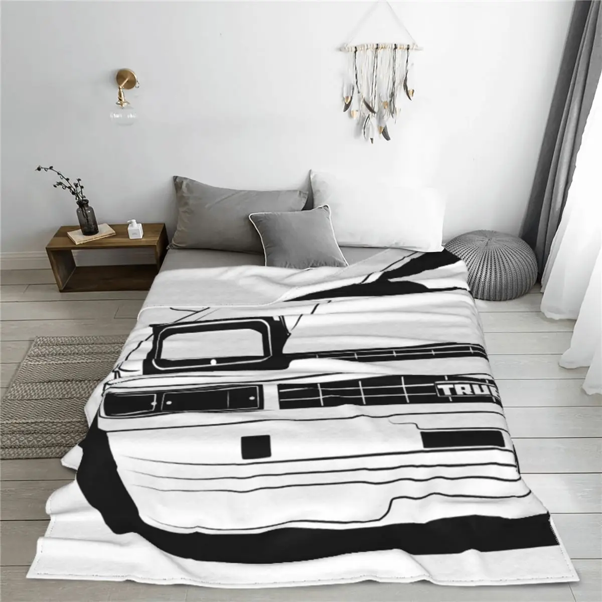 Автомобильное одеяло AE86 Hachiroku Trueno с флисовым принтом, уютное супер теплое покрывало для кровати, автомобильные постельные принадлежности