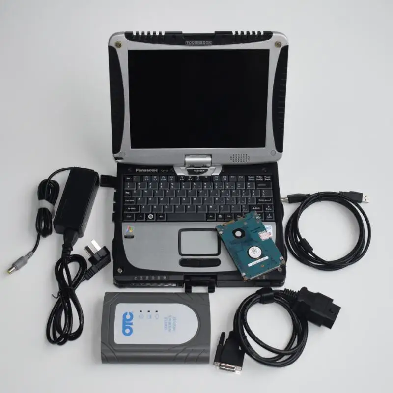 для toyota it3 otc сканер 13.10.019v HDD Global Techstream GTS OTC VIM OBD Диагностический Инструмент для toyota с Ноутбуком CF-19 i5 CPU