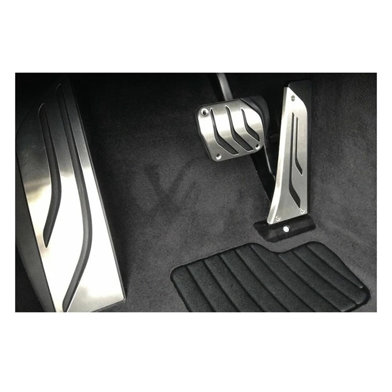 Комплект Крышки Ножной Педали Газа Тормоза RHD Для BMW 1 2 3 4 5 7 Серии X3 X4 X5 X6 F30 F10 E39 E90 E60 Автомобильная Педаль Для Ног