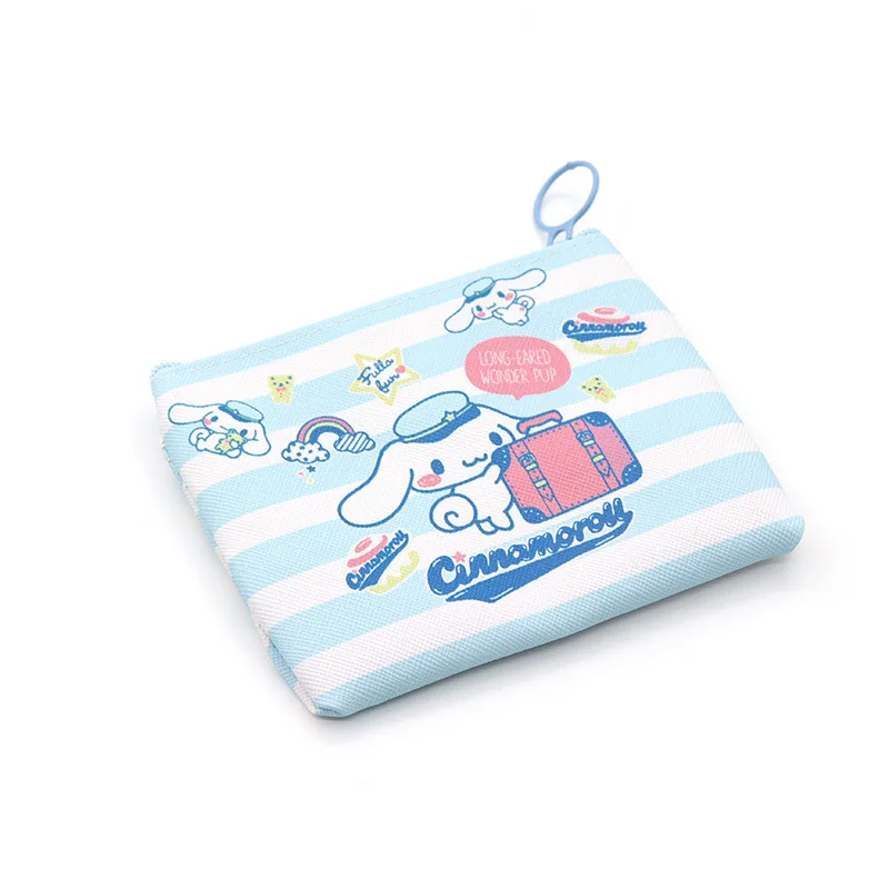 Кошелек Hello Kitty Сумки Sanrio Кошельки Для Монет С Принтом PU Melody Милый Кошелек Брелки Сумка Для Хранения Sanrio Kuromi Kawaii Mini Pouch