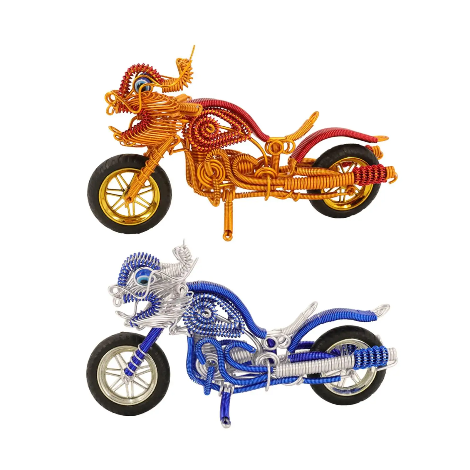 Модель мотоцикла, металлическая игрушка, винтажные украшения для гостиной, книжная полка, письменный стол