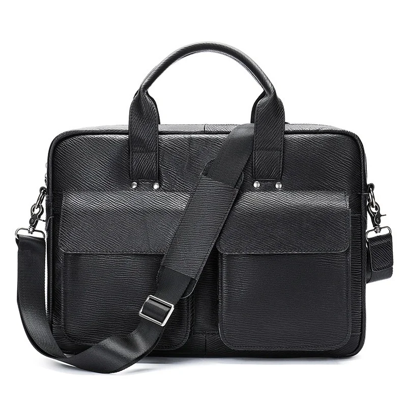 Модный мужской портфель из натуральной кожи, мужские сумки для ноутбуков, мужская сумка, деловые офисные сумки, сумки-тоут для документов