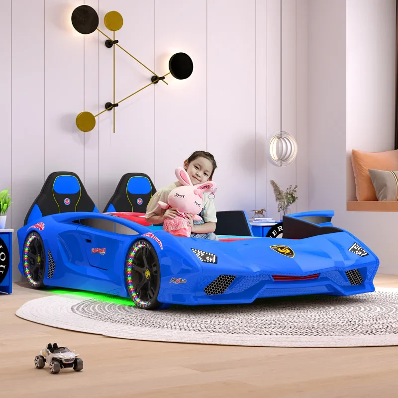 Одна партия детских кроватей, автомобильных кроватей для мальчиков, детских автомобильных кроватей, спортивных автомобильных кроватей Lamborghini, кадровое агентство