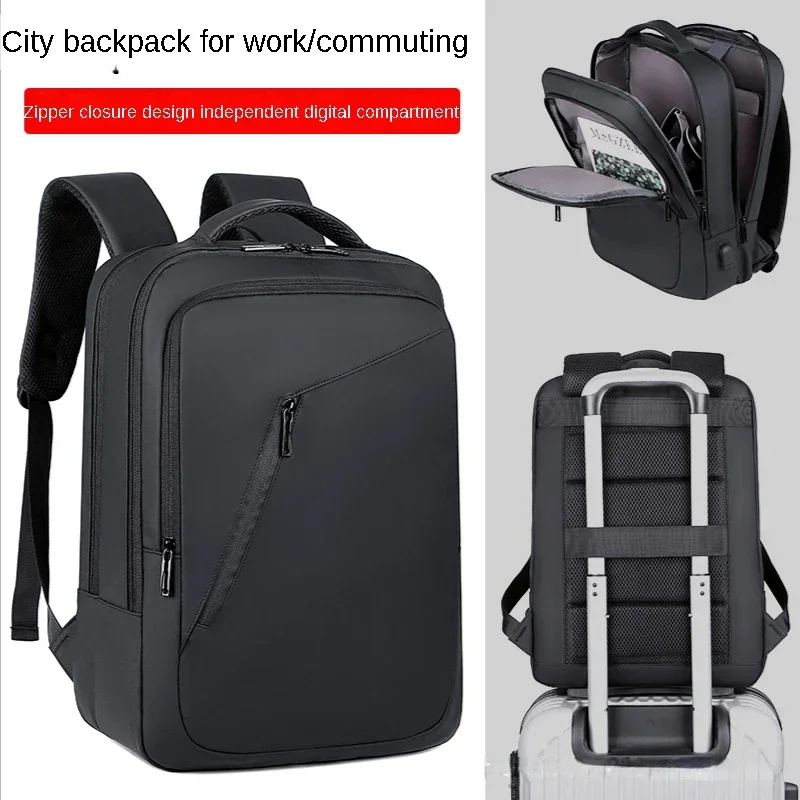 Рюкзак Xiaomi Для бизнеса, рюкзак Большой емкости, Новый Рюкзак для отдыха, Мужская Перезаряжаемая Многофункциональная Дорожная сумка