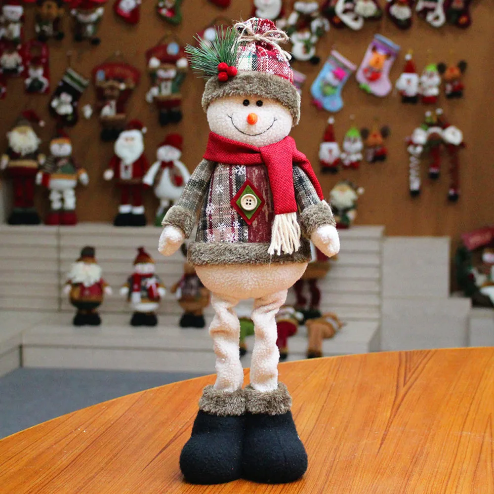 Санта Клаус, Снеговик, кукла-Лось, Рождественское украшение, Рождественская елка, достойные украшения