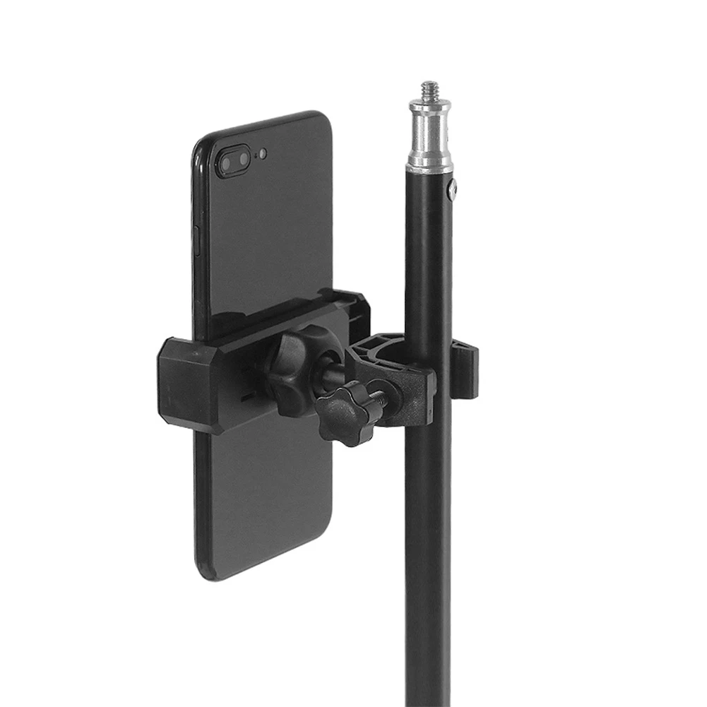 Совершенно Новый Держатель Tablet Audio Black Instruments Подставка Для Живого Микрофона С Регулируемым На 360 Градусов Держателем Телефона