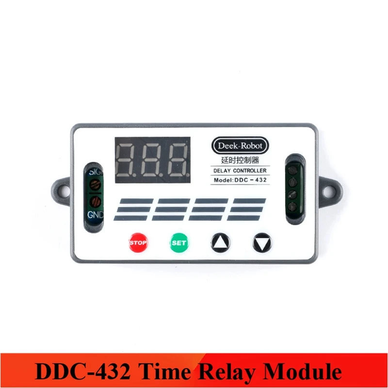 3X Deek-Robot DDC-432, двойной MOS светодиодный цифровой контроллер задержки, реле задержки, Триггер, Таймер цикла, Переключатель задержки
