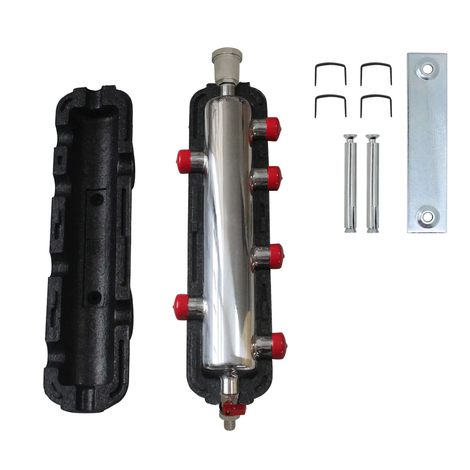 Гидравлический сепаратор boiler buddy буферный бак 1 дюйм для управления подогревом пола коллектор ufh для подачи воды под полом