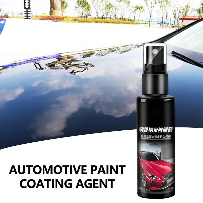 Керамическое Покрытие Auto Paint Crystal Wax Spray Гидрофобный Жидкий Агент Для Нанесения Покрытия На Автомобиль Спрей Для Полировки Кузова Автомобиля От Царапин