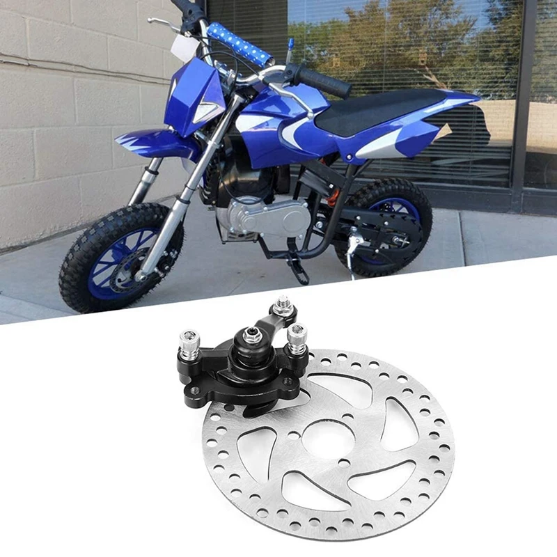 Комплект суппорта тормозного диска мотоцикла, Тормозной насос с тормозной колодкой для 49-кубового 2-тактного мини-внедорожника, скутера ATV