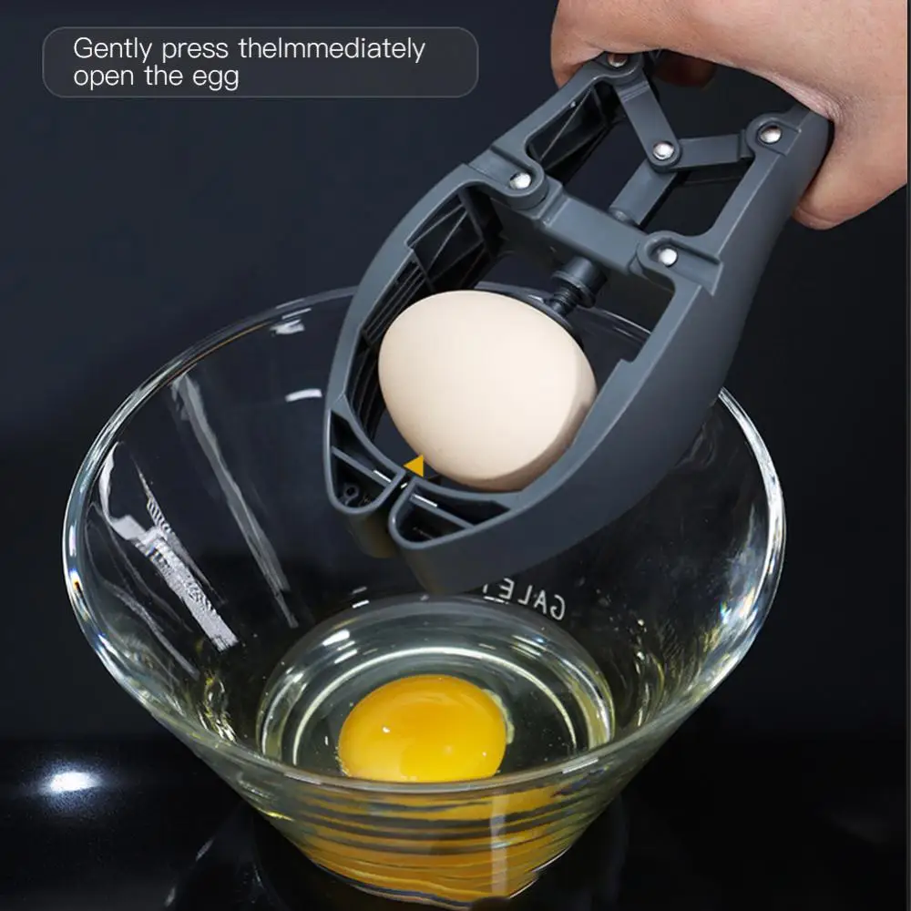 Кухонный быстрый венчик для взбивания яиц одной рукой, Открывалка для яиц, Инструменты для ручной выпечки, Аксессуары для кухонных гаджетов