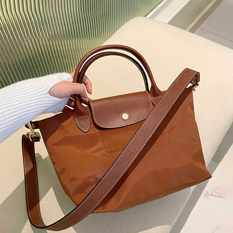 Плечевой ремень сумки без перфорации для сумки Longchamp, маленькая трансформирующаяся сумка-тоут, ремень-мессенджер