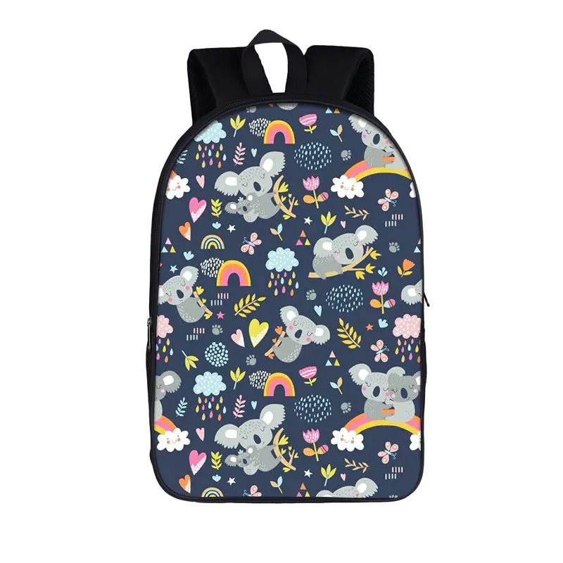 Рюкзак с милым животным Коала, детские школьные сумки для подростков, школьные рюкзаки для мальчиков и девочек, женский рюкзак, детская книга, красивая сумка