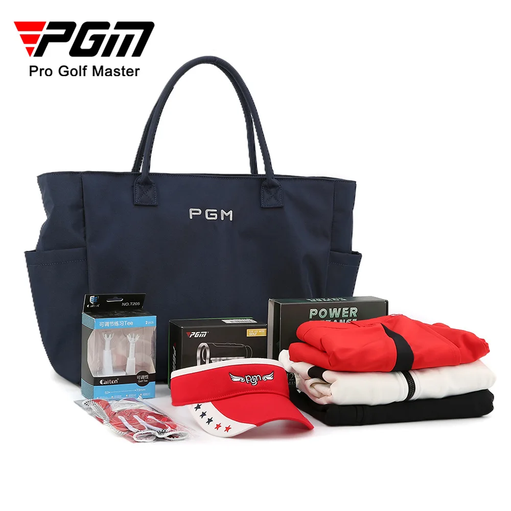 Сумка для одежды для гольфа PGM, 1 шт., сумка для женской одежды, Корейская портативная сумка для гольфа из водонепроницаемого нейлона, принадлежности для гольфа