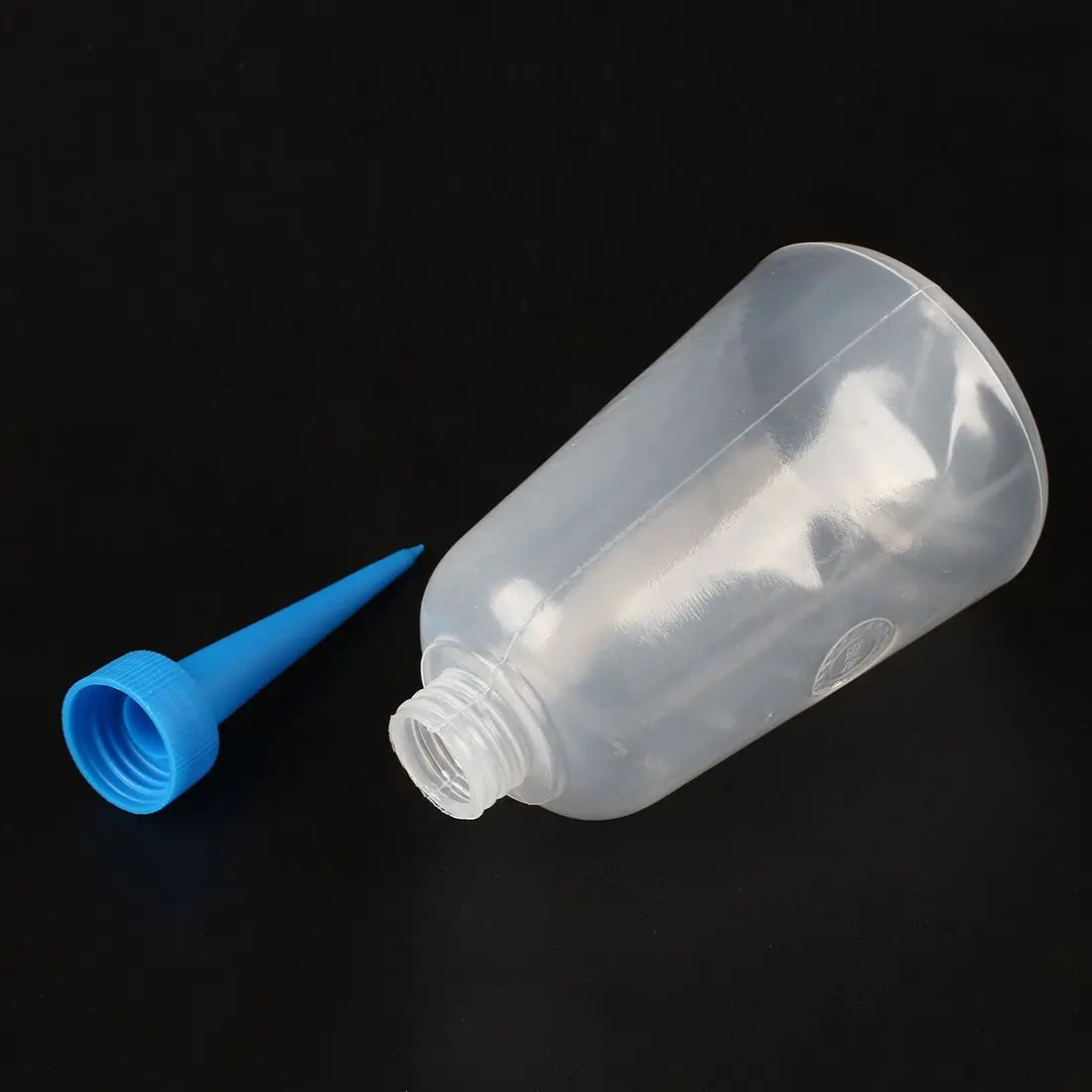 250 мл Прозрачной Бело-Синей Пластиковой Бутылки-Аппликатора Для Жидкого Клея