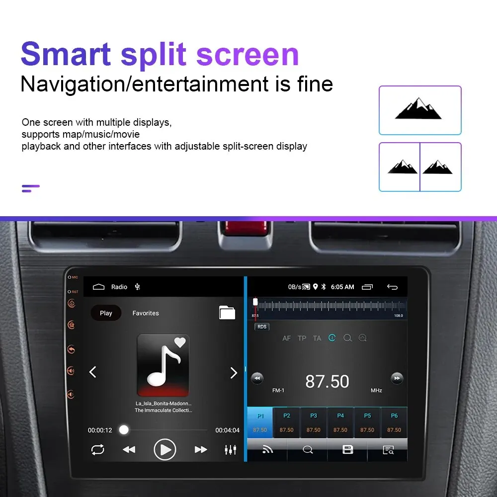 Автомобильное Радио 2 Din Android 10/11 GPS Мультимедийный Плеер Авторадио 4G Для Volkswagen Nissan Toyota Hyundai Kia Ford Focus
