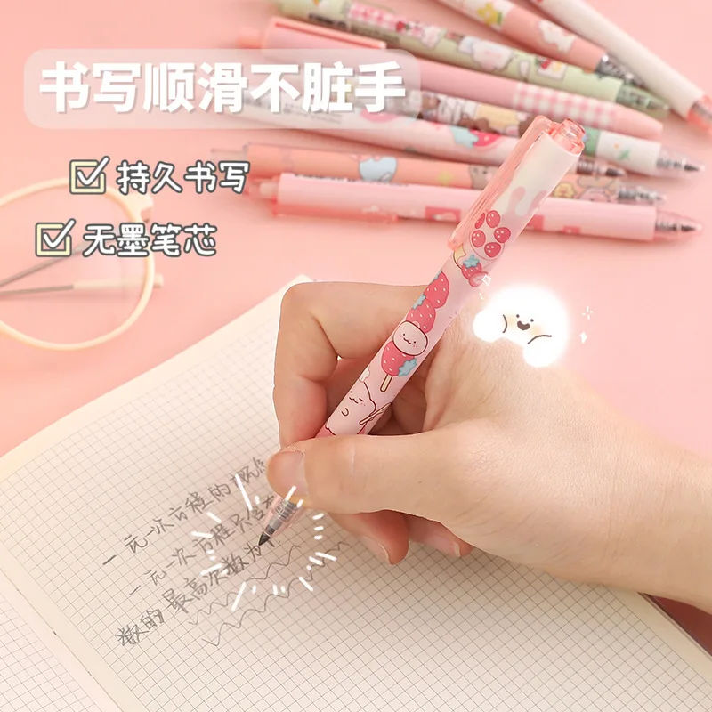 Корейские школьные принадлежности Мультяшный милый бесконечный карандаш Студенческие Кавайные ручки для письма Медведь Кролик Милые канцелярские принадлежности