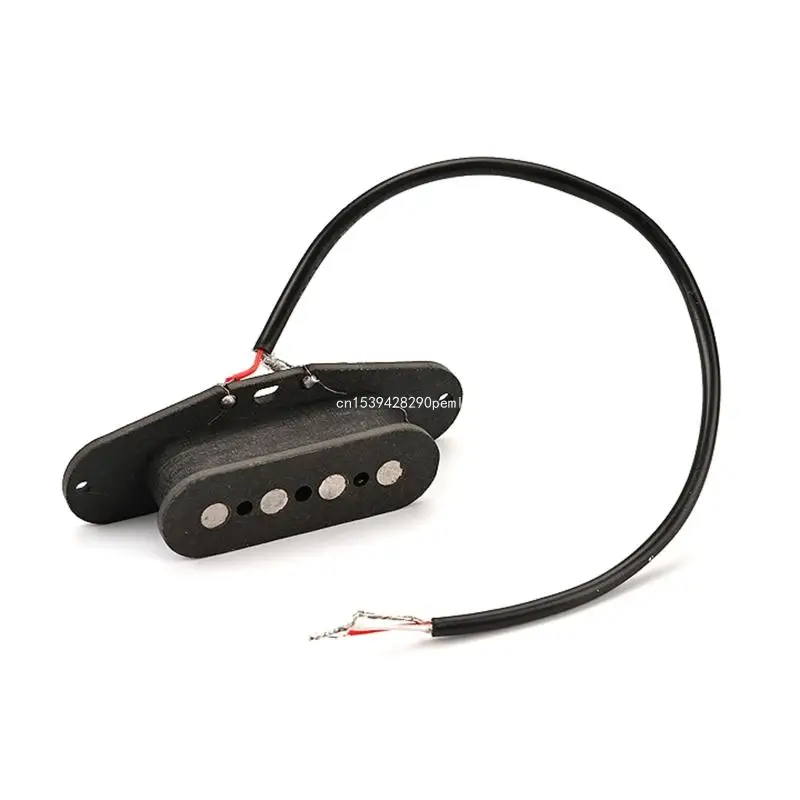 Черный 4-Струнный Гитарный Звукосниматель GMB520 С одной катушкой Аксессуары для замены гитары