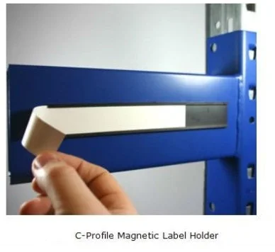 50ШТ профильный магнитный держатель этикетки с ПВХ и бумагой шириной 25 мм Резиновый магнит Гибкие магниты Длина этикеток