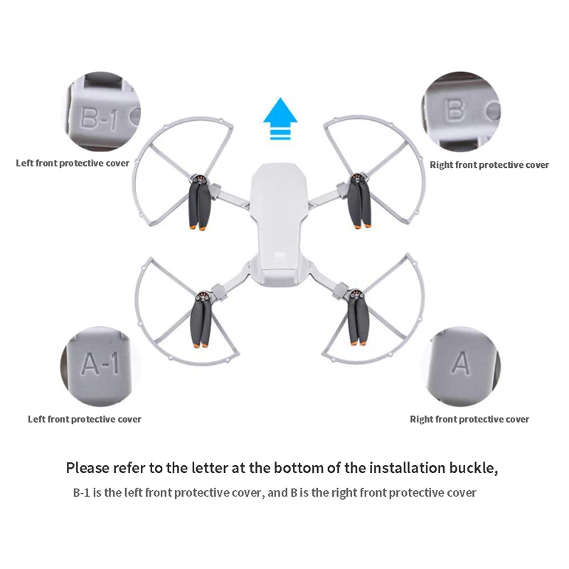 для DJI Mavic Mini 2 /Mini /Mini SE Propeller Guard Drone Быстроразъемное защитное кольцо для пропеллера, защитная клетка для дрона, аксессуар для дрона