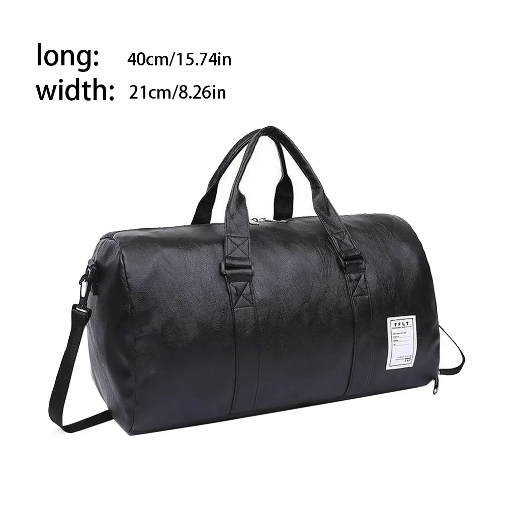 Дорожная сумка для багажа на молнии, органайзер для спортзала, кожаная сумка для обуви, сумочка