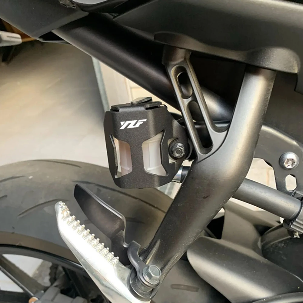 Крышка Резервуара Для Задней Тормозной Жидкости Мотоцикла, Защитный Кожух Для Yamaha YZF R1 R3 R6 R7 R15 V2 V3 R25 YZF-R125 1998-2024 2023