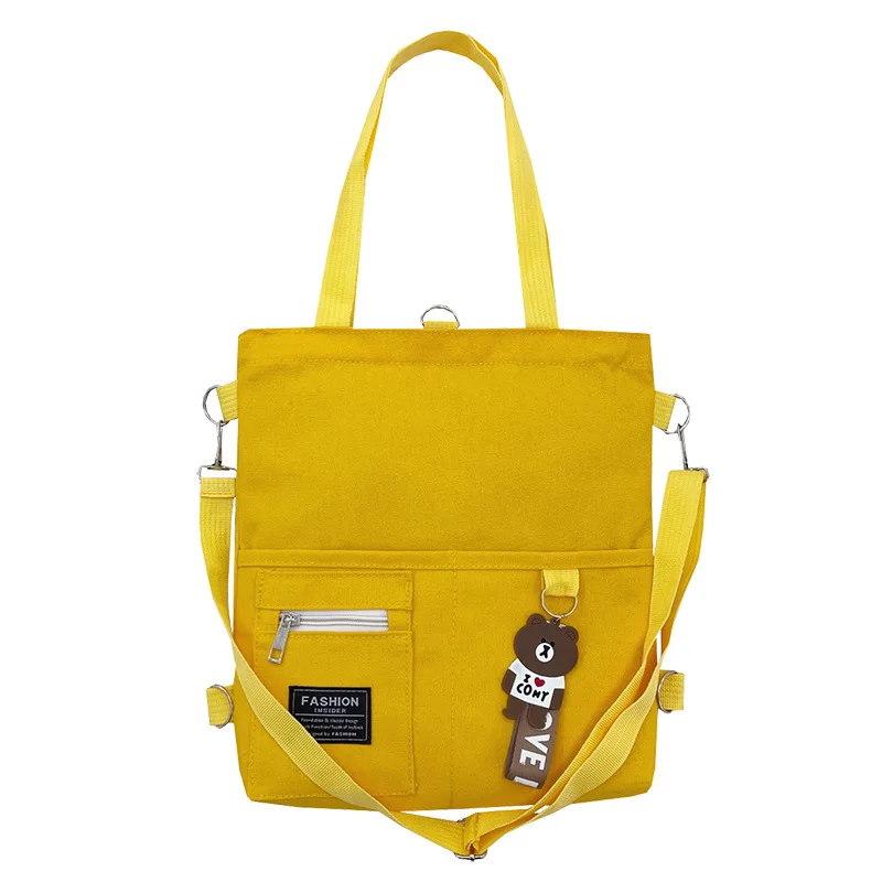 Новая женская сумка через плечо 2023, хит продаж, холщовый рюкзак большой емкости, художественная сумка-тоут, женская сумка через плечо